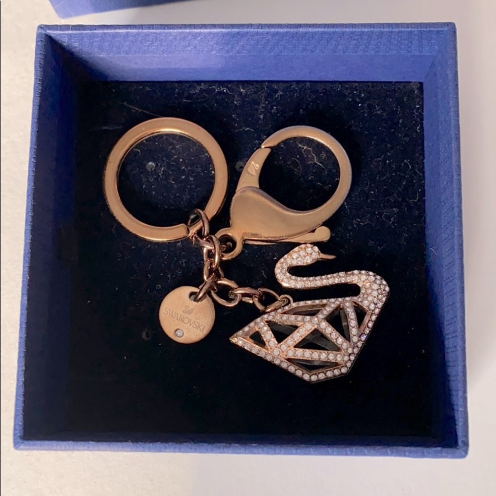 Swarovski Iconic Swan Key Bag Charm/Key Ring